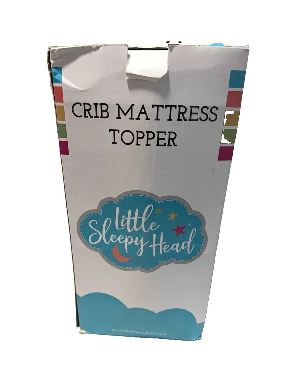 Little Sleepy Head Crib Mattress Topper NEW